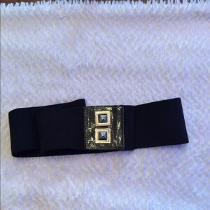 Torrid Black Matte Belt Accessory Y2K